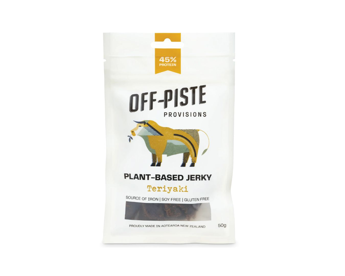 Off-Piste Provisions Plant-Based Jerky Teriyaki 50g