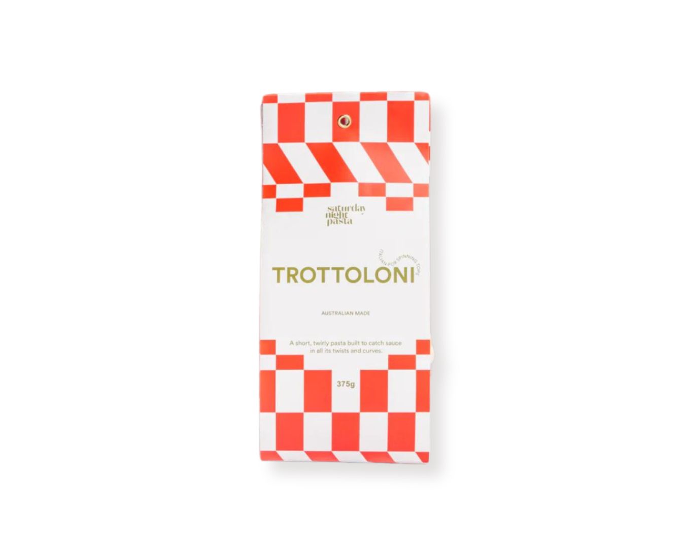 Saturday Night Pasta Dried Trottoloni Pasta 375g