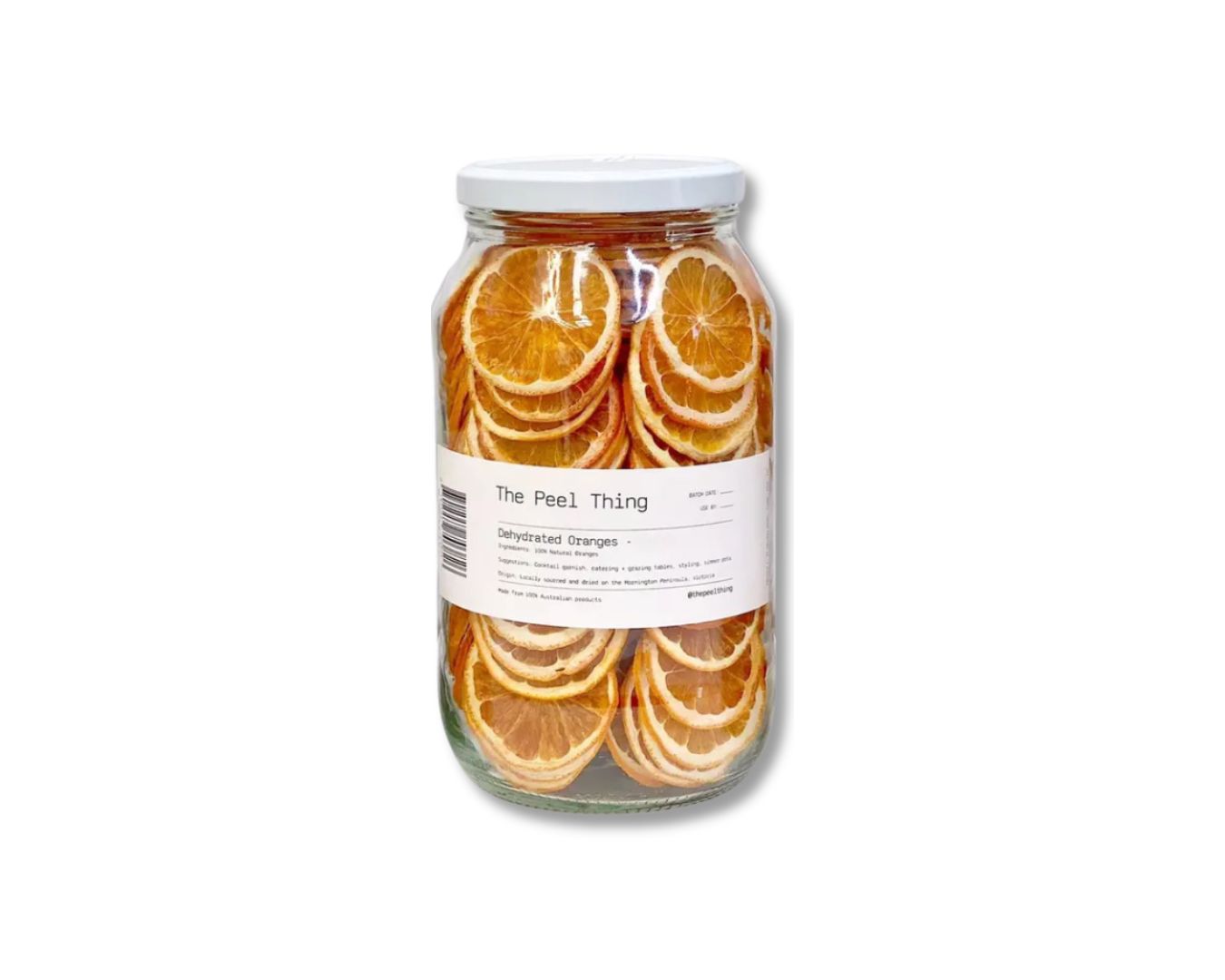 The Peel Thing Natural Dehydrated Navel Oranges 300g